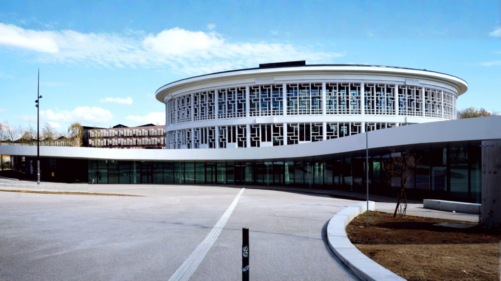 Campus universitaire de la Cité Scientifique à Villeneuve-d’Ascq, pôle étudiant majeur de la métropole lilloise.