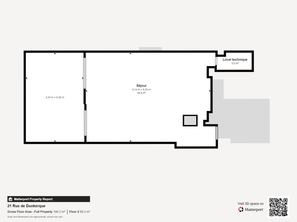 Photo Plan – Appartement Tourcoing – Izy Immo