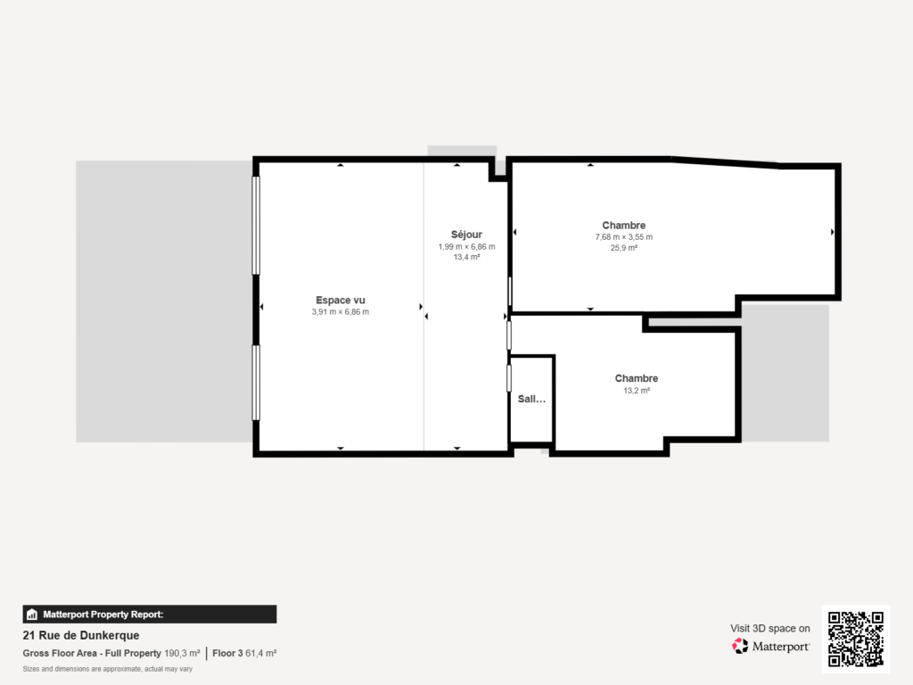 Photo Plan – Appartement Tourcoing – Izy Immo