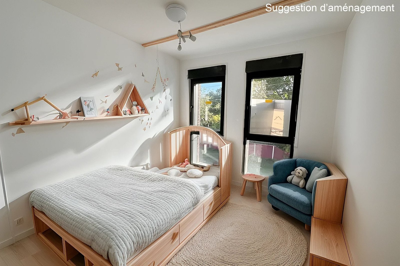 Photo 59650 VILLENEUVE-D’ASCQ SART – RESIDENCE DE LA PAIX – 3 PIECES – 2 CHAMBRE – 82M² – APPARTEMENT DUPLEX AVEC TERRASSE ET STATIONNEMENT