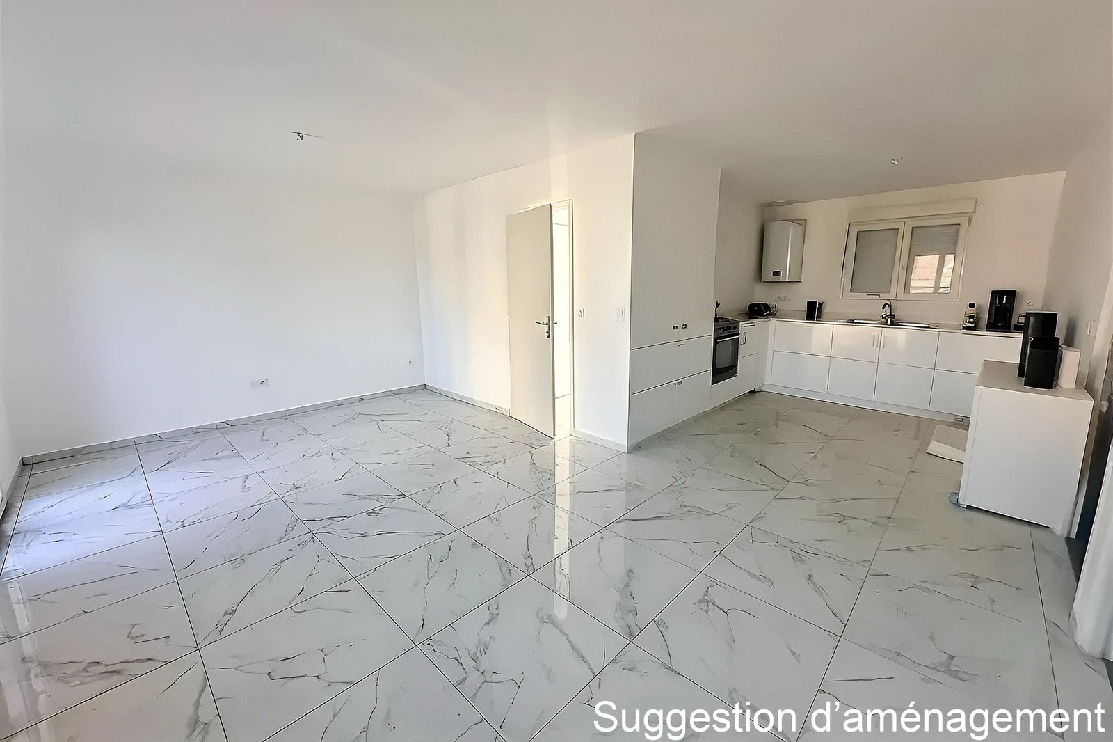 Photo 59162 – OSTRICOURT – QUARTIER CALME – 3 PIÈCES – 2 CHAMBRES – 63.16M² – MAISON PLAIN PIED NEUVE AVEC TERRASSE ET JARDIN