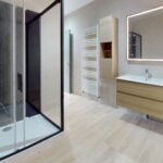 Photo Salle de bain – 59620 - AULNOYE-AYMERIES - MAISON FAMILIALE ENTIÈREMENT RÉNOVÉE – AUCUN TRAVAUX AVEC TERRASS... – Izy Immo