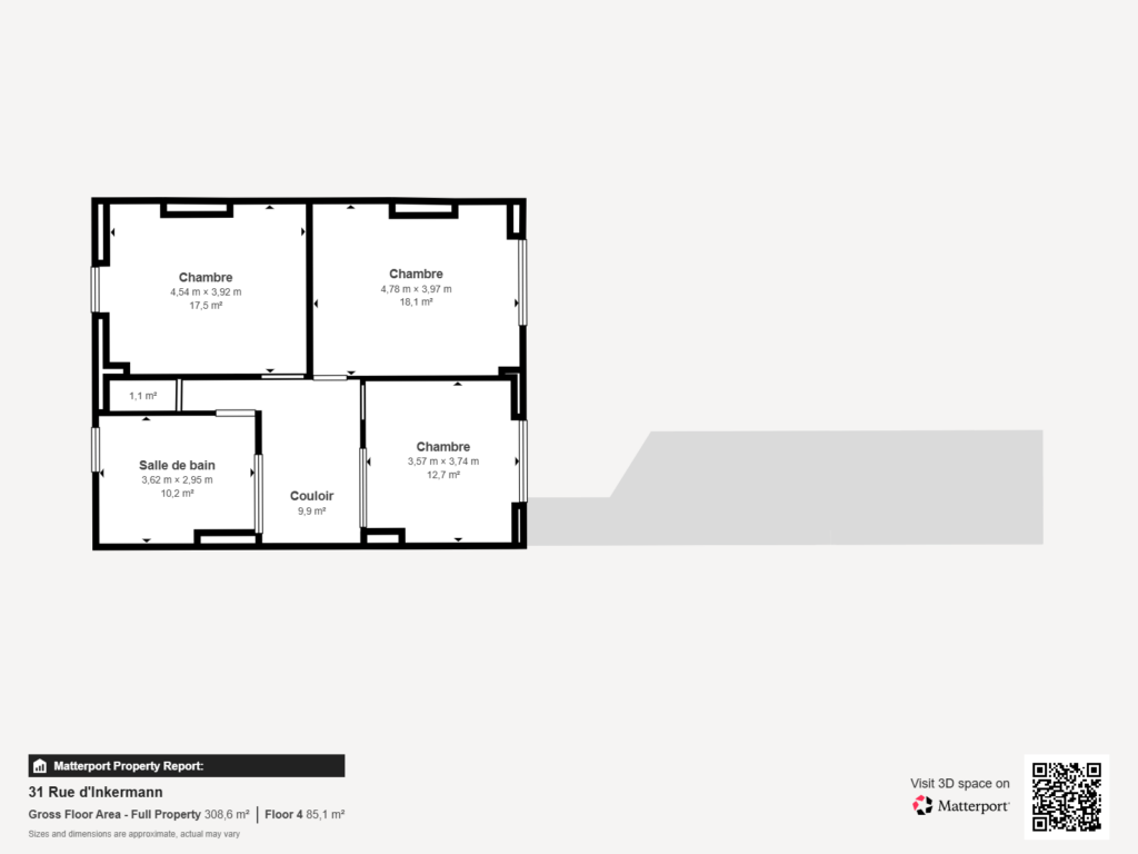 Photo Plan – 59100 ROUBAIX – QUARTIER INKERMANN – MAISON BOURGEOISE DE CARACTÈRE – 260 M² – Izy Immo