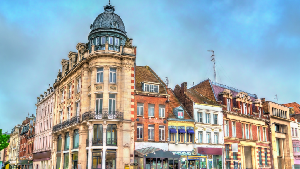 Centre ville de Tourcoing immobilier en développement.