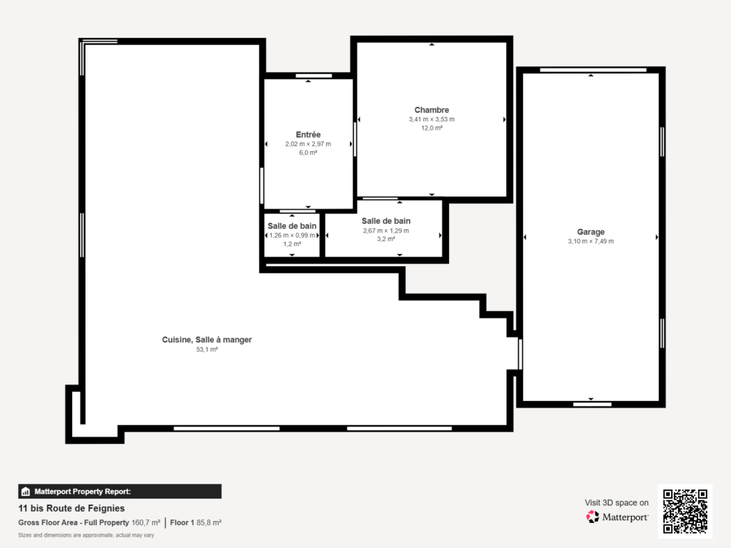 Photo Plan – 59600 GOGNIES-CHAUSSÉE – VILLA D'ARCHITECTE CONTEMPORAINE – 158 m² HABITABLES – TERRAIN D... – Izy Immo