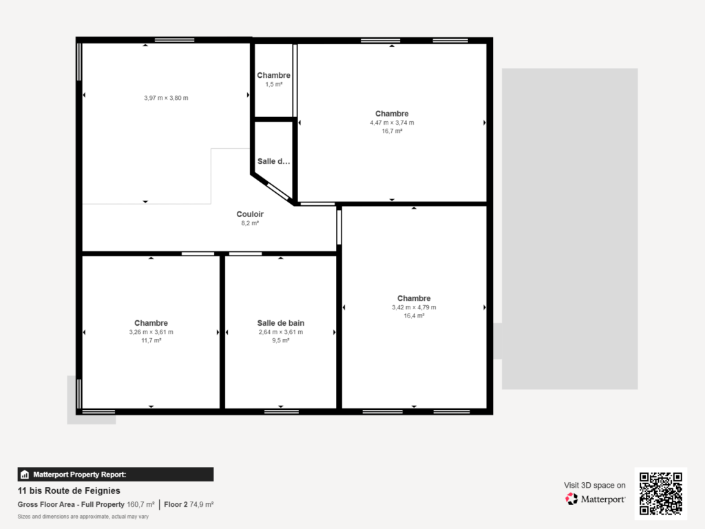 Photo Plan – 59600 GOGNIES-CHAUSSÉE – VILLA D'ARCHITECTE CONTEMPORAINE – 158 m² HABITABLES – TERRAIN D... – Izy Immo