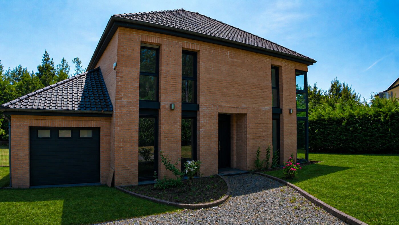 Photo 59600 GOGNIES-CHAUSSÉE – VILLA D'ARCHITECTE CONTEMPORAINE – 158 m² HABITABLES – TERRAIN D... – Izy Immo